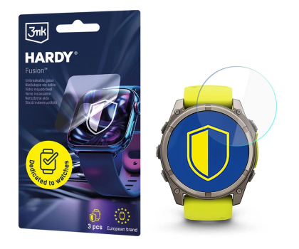 Pasek i akcesoria do zegarków 3mk Hardy Fusion Watch Protection do Garmin Fenix 8 Solar/Sapphi